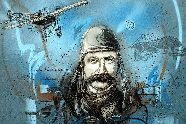 Louis Blériot par C215