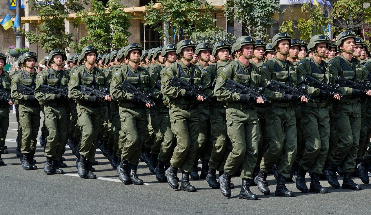 Soldats ukrainiens